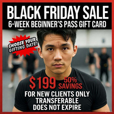 6-Week Beginner's Pass Gift Card BLACK FRIDAY $199 (reg. $399)