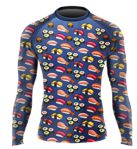 Sushi Time Long Sleeve Rashguard